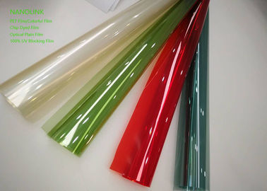 Safety Colorful Clear PET Window Film UV Protection Explosion Proof High Heat Rejection